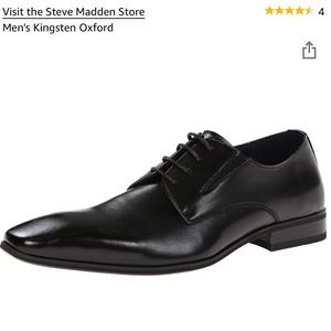Men’s Steve Madden Black ‘Kingsten’ Dress Shoes